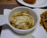 セロリめんつゆ炒めチーズ焼き作り方3写真