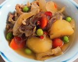 ピリッ!と肉じゃが作り方6写真