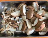 簡単!生椎茸と卵のポン酢炒め♪作り方1写真