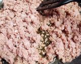 サイコロステーキ肉で簡単味付き挽き肉作り作り方3写真