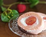 綺麗になれちゃう『春色ロールケーキ』作り方17写真
