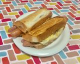 超簡単☆激うま!バーベキューホットサンド作り方16写真