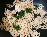 お弁当★デパ地下惣菜★シソ蓮根焦がしマヨ作り方3写真