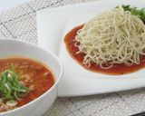 簡単☆中華麺アレンジ トマト担々麺作り方6写真