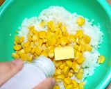 ドライパセリとコーンのバターライス作り方4写真