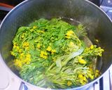 川俣菜の菜の花の茹で方作り方3写真