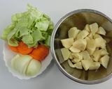 じゃがいものレモン豆乳ポトフ作り方1写真