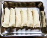 キーマカレーで★アボカドチーズ春巻き作り方7写真