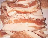 カンタン酢で豚バラ焼き作り方1写真