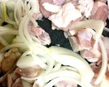 フライパンで照り焼きチキンピザ作り方1写真