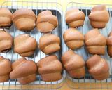 HB簡単成形★チョコ巻きココアロールパン作り方15写真
