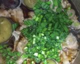 ラー油で♡豚バラと茄子のニラつけうどん作り方6写真