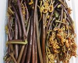 飛竜頭とわらびの煮物作り方1写真