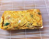 コゴミ・ちりめん入り卵焼き作り方4写真