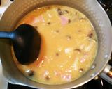 簡単！キャベツとベーコンのバター味噌汁作り方4写真