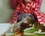 リカちゃん♡島らっきょうラー油で一品*.作り方11写真