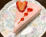 いちごのレアチーズケーキ。作り方10写真