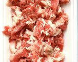 ピリッと☆牛肉と筍の柚子胡椒ポン酢炒め作り方1写真