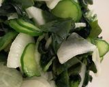大根ときゅうりとわかめの酢の物☆作り方6写真