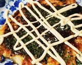 タケノコ入り米粉お好み焼き作り方11写真