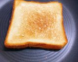 ⭐️ ３分フライパンでふわサクなトースト作り方3写真