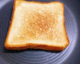 ⭐️ ３分フライパンでふわサクなトースト作り方3写真