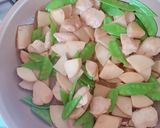 たけのこと絹さやの炒め煮作り方11写真