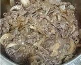 ビーフストロガノフ作り方4写真