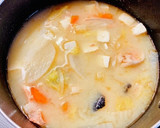 簡単コク旨っ♡鮭のあら汁♡(鮭の味噌汁)作り方19写真