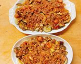 茄子とジャガイモの重ね焼き作り方10写真