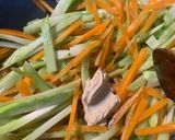 大豆のお肉と細切り野菜のとろみ炒め作り方3写真