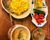しらすとアスパラの和風オムライス作り方6写真