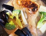 骨付きもも肉の簡単スープ煮込み♡作り方3写真