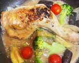 骨付きもも肉の簡単スープ煮込み♡作り方4写真
