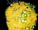 雪若丸　カレー味の炊き込みご飯　パエリア作り方5写真