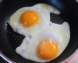 パパッと♪ウマウマ卵もやしの甘酢あん丼作り方2写真