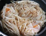 パパッと♪ウマウマ卵もやしの甘酢あん丼作り方5写真