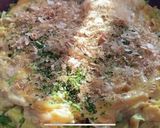 節約♪豚こま肉と春キャベツのお好み焼き作り方7写真