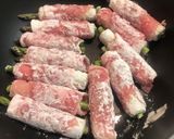 ちくわとアスパラを巻いてみた♪作り方6写真