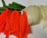 野菜かき揚げ天丼with雪若丸作り方2写真