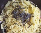 ピクルス大活用、酸っぱいペペロンチーノ作り方5写真