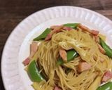 ベーコン筍スナップえんどうのバター醤油作り方8写真