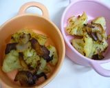 カリフラワーとカリカリベーコンのチーズ焼作り方4写真