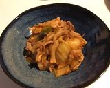 材料2つ・調味料2つ＊豚キムチ炒め＊作り方4写真