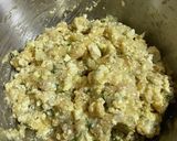 ササミ豆腐オートミールハンバーグ作り方5写真