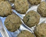ササミ豆腐オートミールハンバーグ作り方6写真