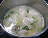 簡単！豚汁風☆豚バラ葱作り方3写真