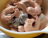 定番オーロラソースで作る、エビのカクテル作り方5写真