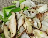 【無限ピーマン】玉ねぎと椎茸で青椒肉絲味作り方2写真
