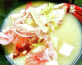 簡単コク旨っ♡鮭のあら汁♡(鮭の味噌汁)作り方22写真